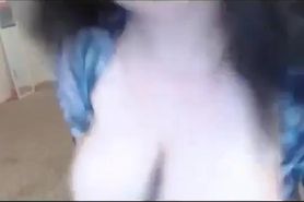 Big nerd free tits webcam show