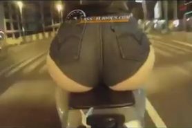 12 minutes of delicious butts riding a bike