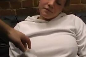 Busty girl hypnotized and fucked