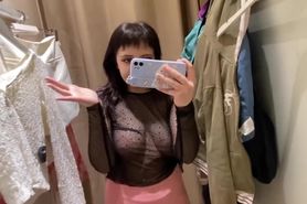 Transparent lingerie try on's