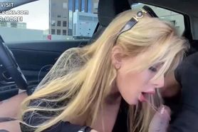 Onlyfans Big Boobs Blonde Blowjob Doggystyle Interracial Car