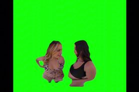 Green screen porn