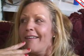 Hot Blonde Milf Valentina Pov Blowjob Cum Facial