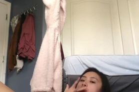 Onlyfans Asian Brunette Solo Masturbation