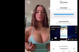 Onlyfans Leak Hot Brunette Teen Big Boobs Tease