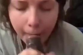 White Girl Knows How To Suck Bbc