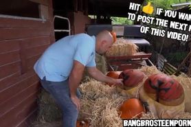 Two Huge Pumpkin Asses Get Fucked Rough