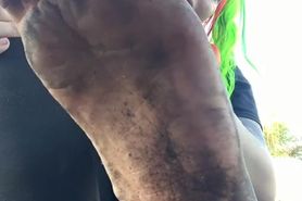 Goth's Extreamly Dirty Feet