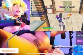 Latina cam girl plays fortnite 1