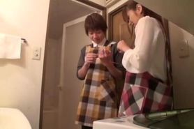japanese wife caught on spy cam