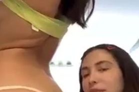 Lesbian teen ass licking
