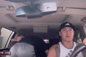 Busty Latina Girl Kesha Ortega Fucks Guy In Backseat Of Car