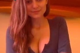 Webcam Girl With Perfect Round Boobs F