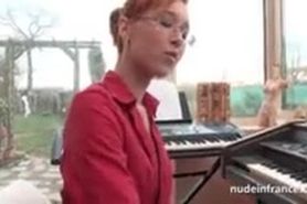 Piano Teacher gets a screw with student