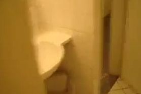 Hot Toilet Blowjob