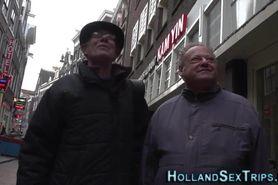 Amsterdam hooker pounded
