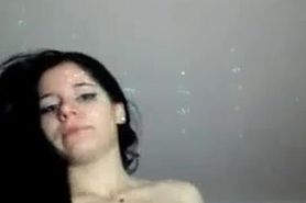 Hot girl cummed squirt pussy live show