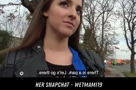 Fucks A Stranger While Boyfriend Waits Her Snapchat - Wetmami19 Add