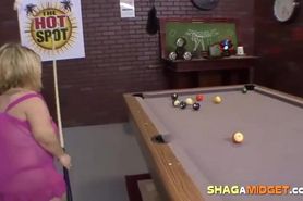 Blonde Midget Bitch Fucked After Pool