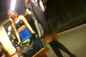 2 Lesbians in Subway