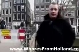 Amateur guy goes to Amsterdam red light district
