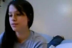 Hot Teen Brunette Webcam Girl Big Boobs