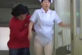 Girl got under sharking in medical clinic corridor