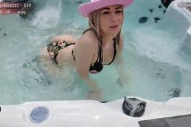 Alinity Hot Tub Livestream Onlyfans Video Leaked
