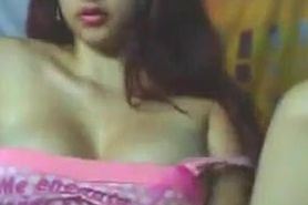 Deshi girls showing tits on webcam