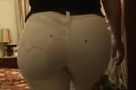 big ass white jeans