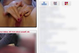 Pregnant woman horny on webcam