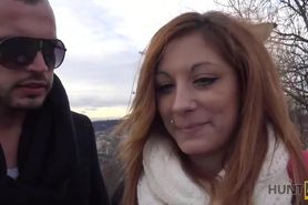HUNT4K. Redhead always wanted to try sex for money with stranger