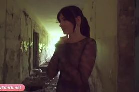 Jeny Smith shows her body in a see through teasing vid