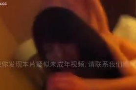 Chinese Student Threesome with Camera Man