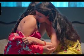 Indian lesbian bhabhi having secret affair indian web series hot scene (music added)