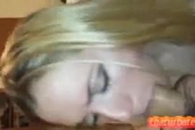 Blonde blowjob on chaturbate cam