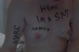 Emo Web Cam Girl Masturbates