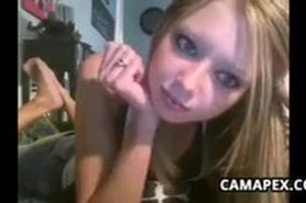 Teen Cam Girl With A Wand