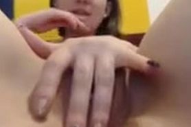 Pussy Fingering Close Up Live