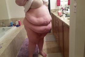 SSBBW weighs in after an extremely fattening cruise