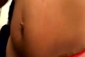 Pregnant slut with big saggy boobs and curvy body sucks cock and gets laid