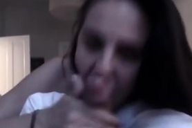 Naughty gf gets fucked and jizzed