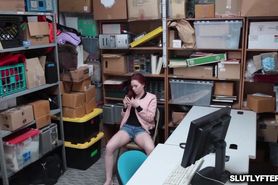 LP Officer dick feed shoplifter Cassidy Michaels