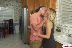 Blonde girl Zoey Monroe gets fucked and squirts