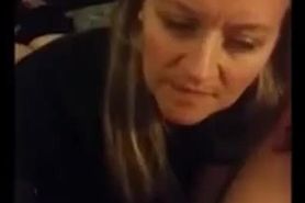 Cell Phone Video Wife Strokes &Amp; Sucks Hubby'S Dick