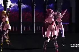 3D Animated Teens Sexy Naked Dance