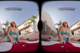 VR Conk Sexy Redhead Chloe Surreal fucks rough In One Piece Nami VR Porn