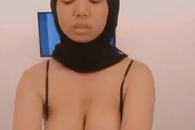 Big boobs hijabi fucking