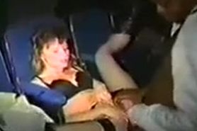 guy films his wild horny wife fucking strangers in theater