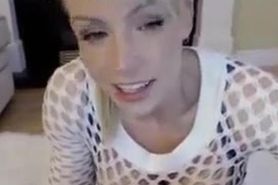 Busty Blonde Hot Webcam Show 2
